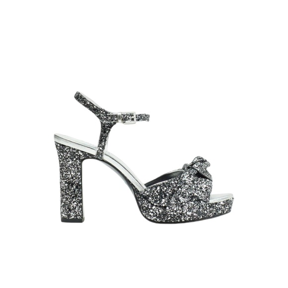 Kate Spade Miya Glitter Platform Sandals Size 10 - Picture 4 of 8